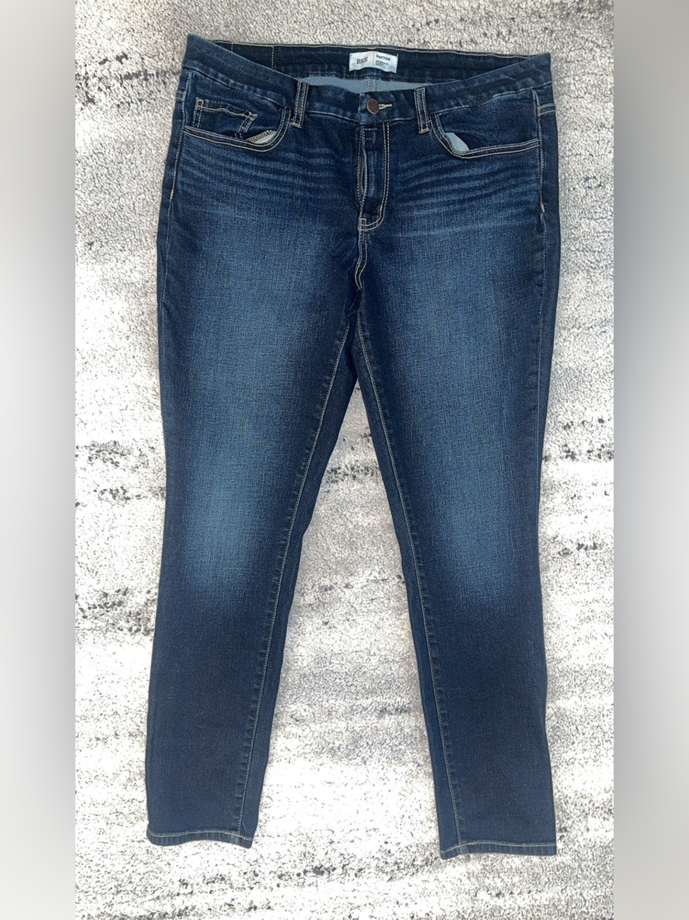 BKE Women's Dark Blue Skinny Jeans